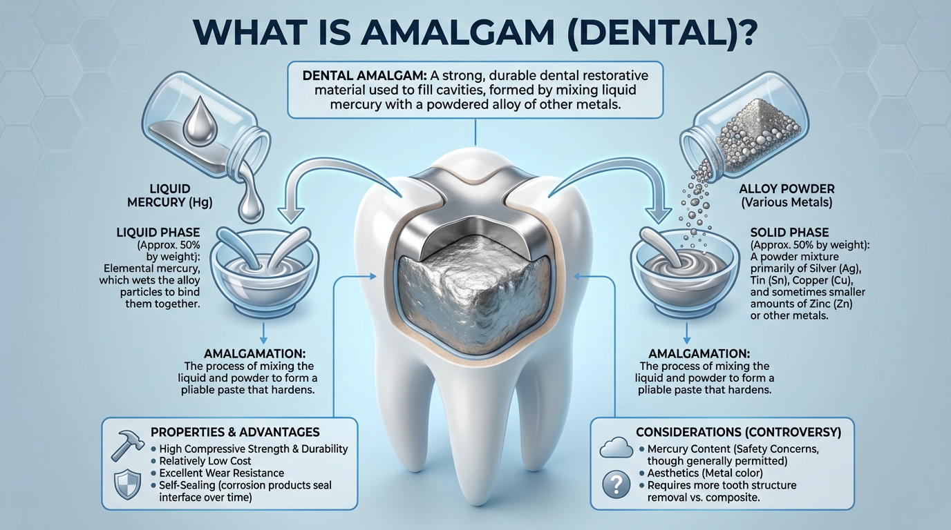 What is Amalgam (Dental)? | MCAN Dental Glossary