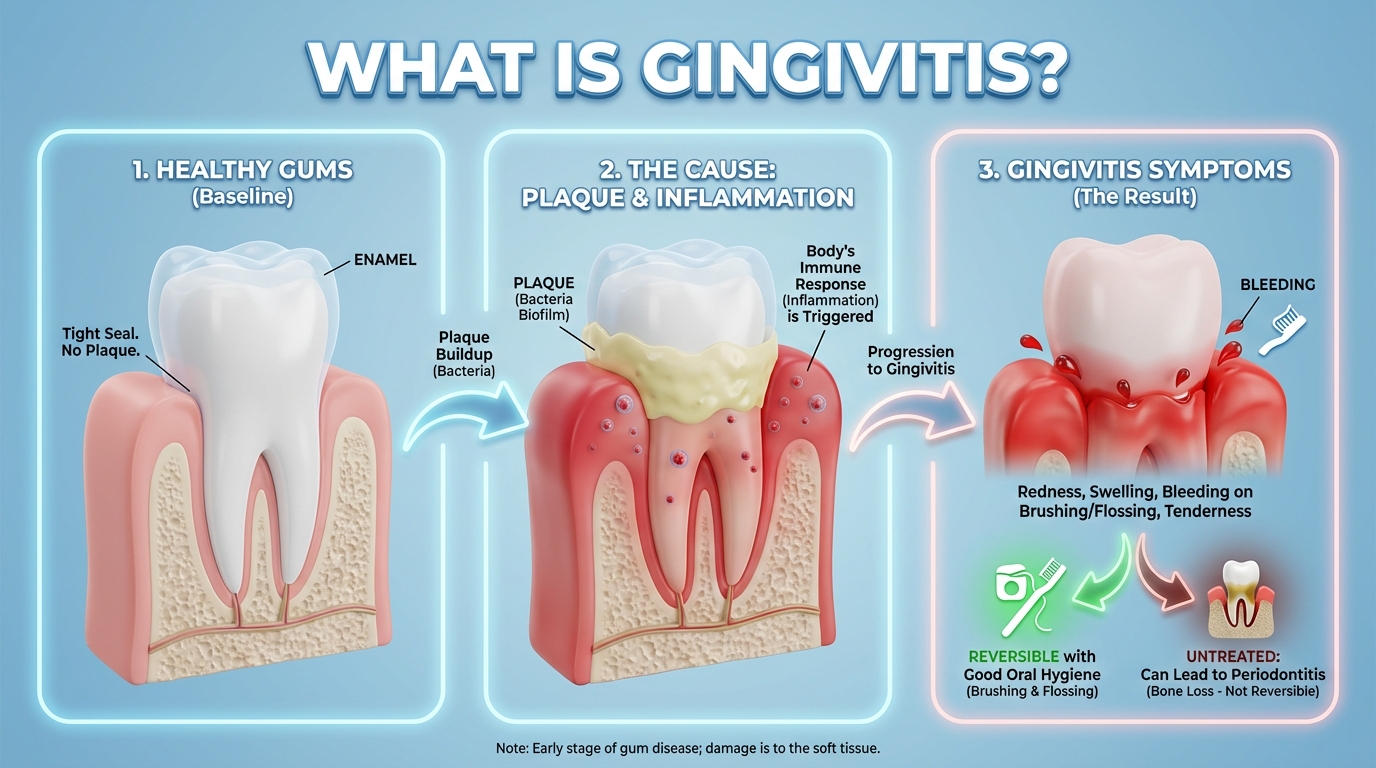 What Is Gingivitis MCAN Dental Glossary Gingivitis
