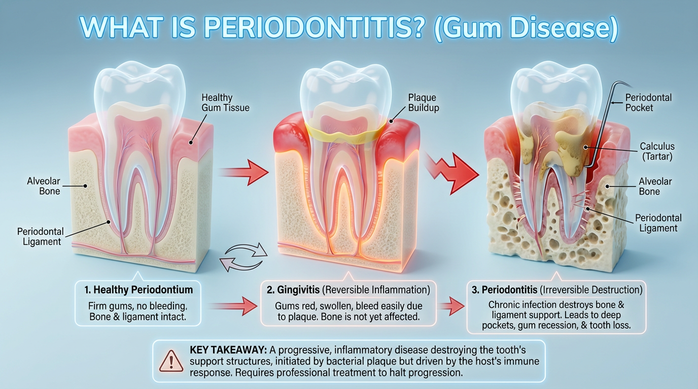 What is Periodontitis? | MCAN Dental Glossary