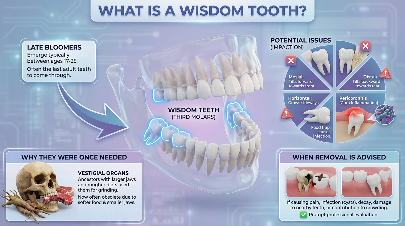 What is Wisdom Tooth? | MCAN Dental Glossary